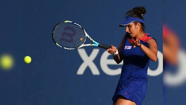 Sania-Zheng make winning start at US Open