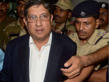 Srinivisan set for defiant comeback in Working Committee meeting today Srinivisan set for defiant comeback in Working Committee meeting today