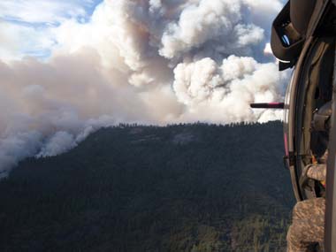 Firefighters finally make progress against massive US wildfire Firefighters finally make progress against massive US wildfire