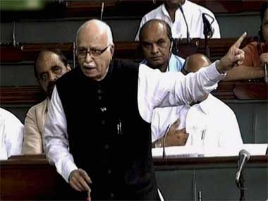 J&K attack: Antony's goof up irreparable damage to govt's reputation, says Advani J&K attack: Antony's goof up irreparable damage to govt's reputation, says Advani