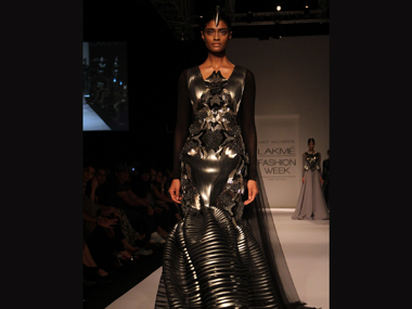 Lakme Fashion Week: Is that an alien on the catwalk? Lakme Fashion Week: Is that an alien on the catwalk?
