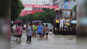 Heavy rains lash China; 56 killed, 27,000 houses collapse in floods, landslides and hailstorms
