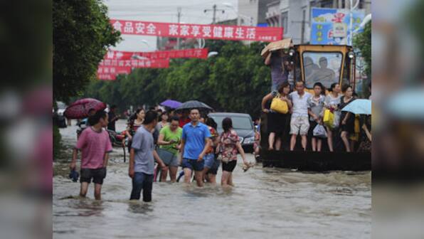 Heavy rains lash China; 56 killed, 27,000 houses collapse in floods, landslides and hailstorms