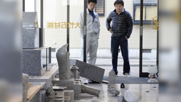 Tsunami struck Japanese region suffers fresh quake