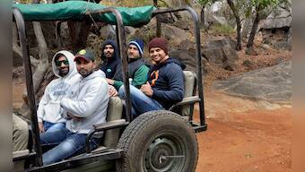 Images: After series win, Team India off on an African safari