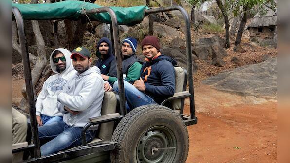 Images: After series win, Team India off on an African safari