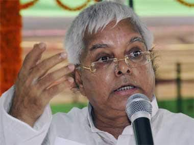 RJD Chief Lalu Prasad Yadav. Reuters