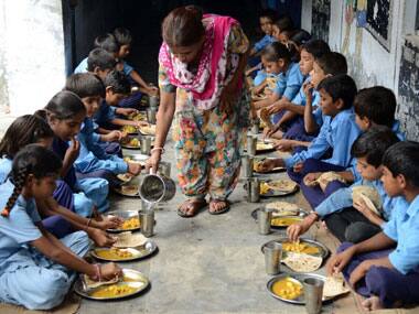 Midday meal. AFP