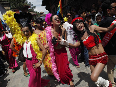 More than 1,000 people turn up for Nepal's gay pride walk More than 1,000 people turn up for Nepal's gay pride walk