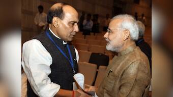 Don't pass Modi-for-PM resolutions: Rajnath Singh to BJP workers