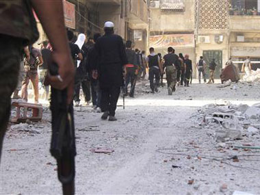 Syrian activists say nerve gas attack near Damascus killed 213 Syrian activists say nerve gas attack near Damascus killed 213