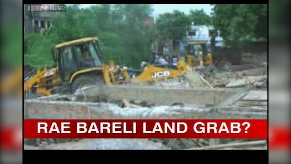 SP leader's son booked for building demolition in Rae Bareli