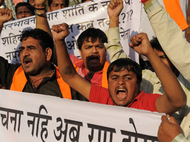 Ahmedabad: Alleged VHP supporters vandalise Pak artists' paintings in art gallery  Ahmedabad: Alleged VHP supporters vandalise Pak artists' paintings in art gallery