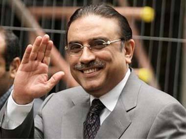 Asif Ali Zardari. AP