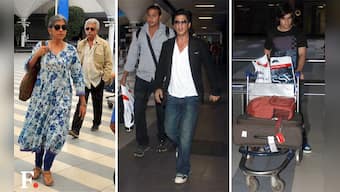 Photos: SRK, Naseeruddin Shah spotted on their return to Mumbai