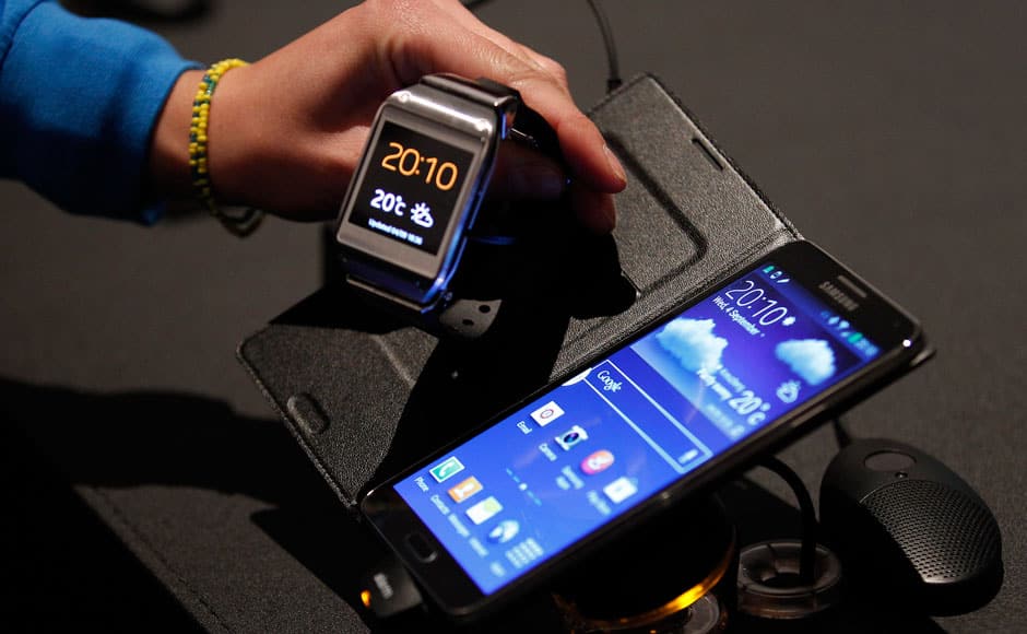 Photos A close up look at Samsung's Galaxy Gear smartwatchTech News