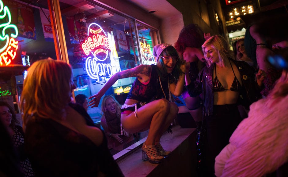 Photos: Lusty Lady, the only unionised strip club in the US, shuts shop.