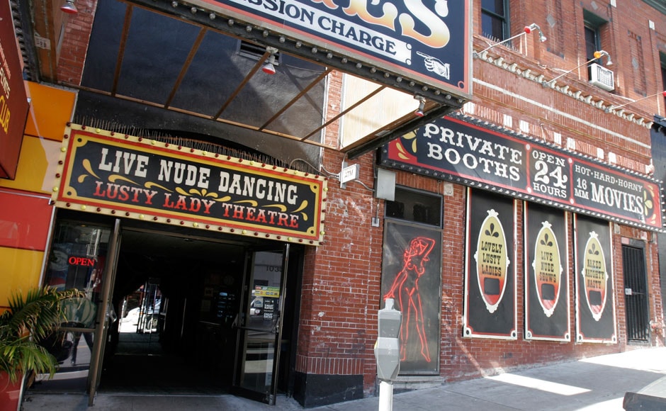 Nine of the most famous gentlemen's clubs in san francisco