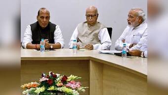 Advani has the 'right' to be angry but we'll pacify him: Rajnath