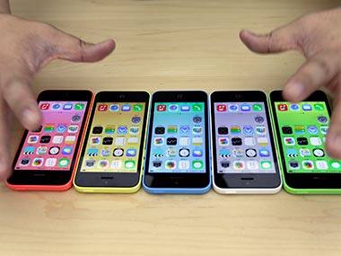 Apple iPhone 5c is seen in this launch photo. Reuters 