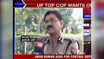 UP top cop who complained of political interference transferred