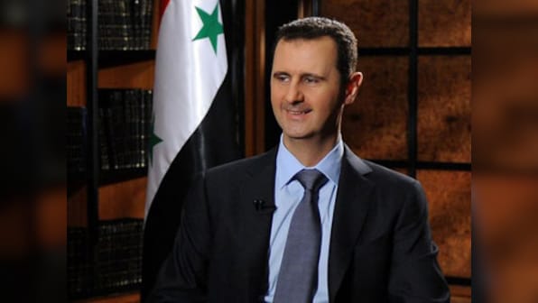 Ceding control of chemical weapons because of Russia, not US threat: Assad