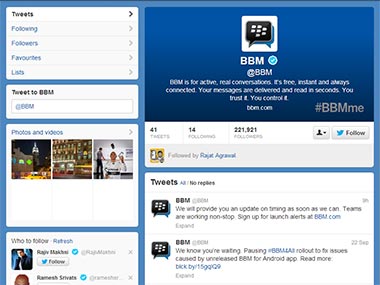 Why BlackBerry stopped the launch of BBM for Android, iOS   Why BlackBerry stopped the launch of BBM for Android, iOS