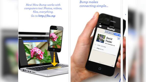 Bump! Google acquires file sharing app for around $30 million