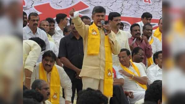 After Telangana, Chandrababu Naidu is looking the most perplexed