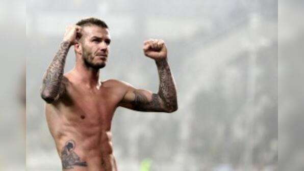 David Beckham inks Victoria's name again