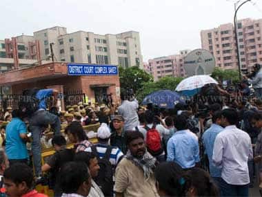 Saket District Court. Firstpost/Naresh Sharma