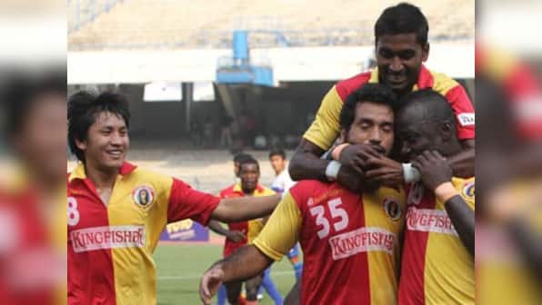 I-league: East Bengal beat DSK Shivajians after Willis Plaza's late winner