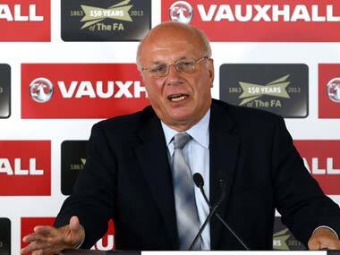 English FA chairman Greg Dyke. AP