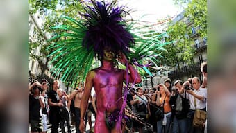 Why it's important to parade through Paris in bird feathers and high heels 