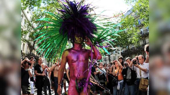 Why it's important to parade through Paris in bird feathers and high heels 
