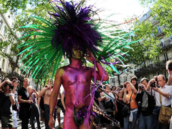 Why it's important to parade through Paris in bird feathers and high heels 