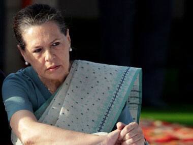 Congress President Sonia Gandhi.