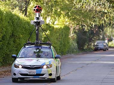 A Google StreetView car is seen in this file photo. AP 