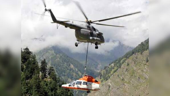 IAF airlifts crashed Pawan Hans chopper in Uttarakhand