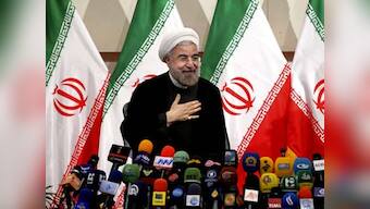 Hasan Rouhani's speech tones down anti-Israel rhetoric, offers negotiations with US