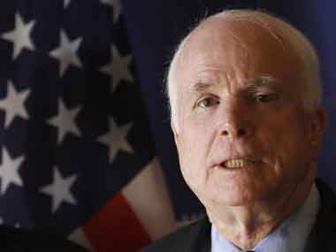 US Senator John McCain. Reuters