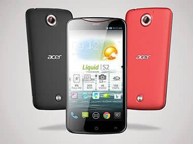 The Liquid S smartphone. Product Image by Acer