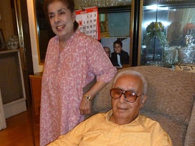 Mahendra Kaul with his wife Rajini. 