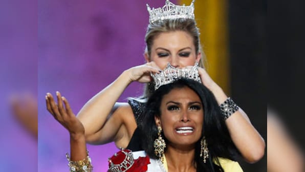 Indian-American crowned Miss America; called 'Arab', 'terrorist' on Twitter