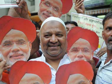 Better off with rather than against Modi? Representational image. AFP