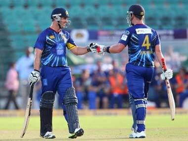 Ryan ten Doeschate and Neil Broom destroyed the Perth bowlers. BCCI