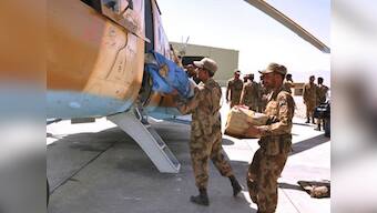 Pakistan: Militants fire rockets at quake relief helicopter