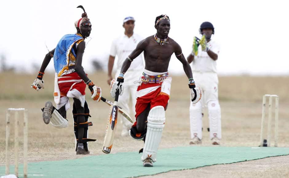 The unique appeal of the team is that they competed in traditional attire. Reuters