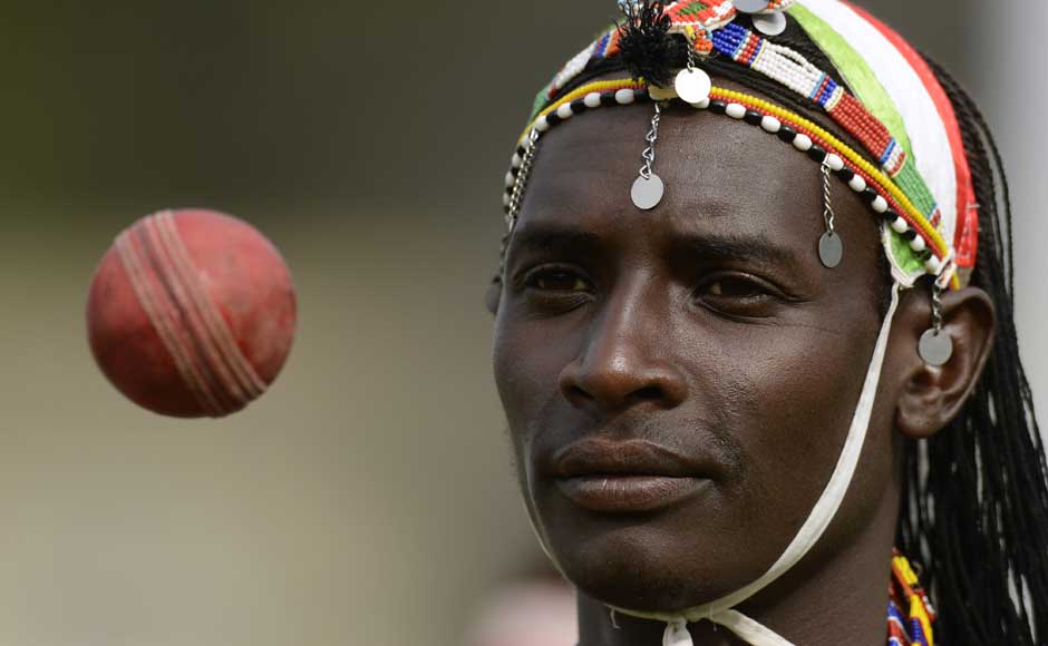 Images: Cricket in England, Maasai Warrior style Images: Cricket in England, Maasai Warrior style