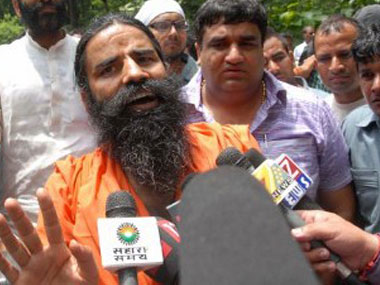 Baba Ramdev says Cong will split under Rahul's leadership Baba Ramdev says Cong will split under Rahul's leadership